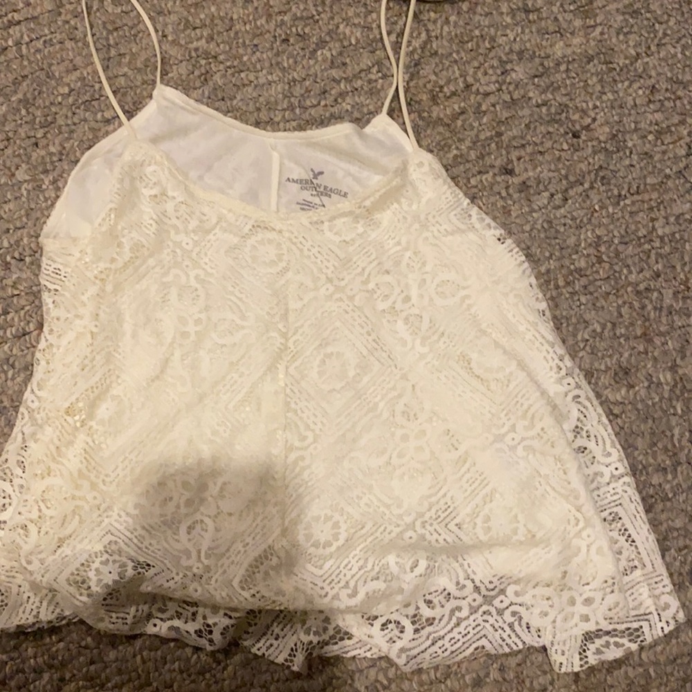 American Eagle laced tank top